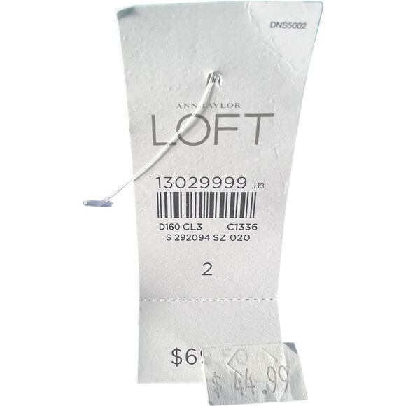 LOFT Teal Pencil Skirt Size 2 NWT Professional Office Wear - Picture 8 of 12